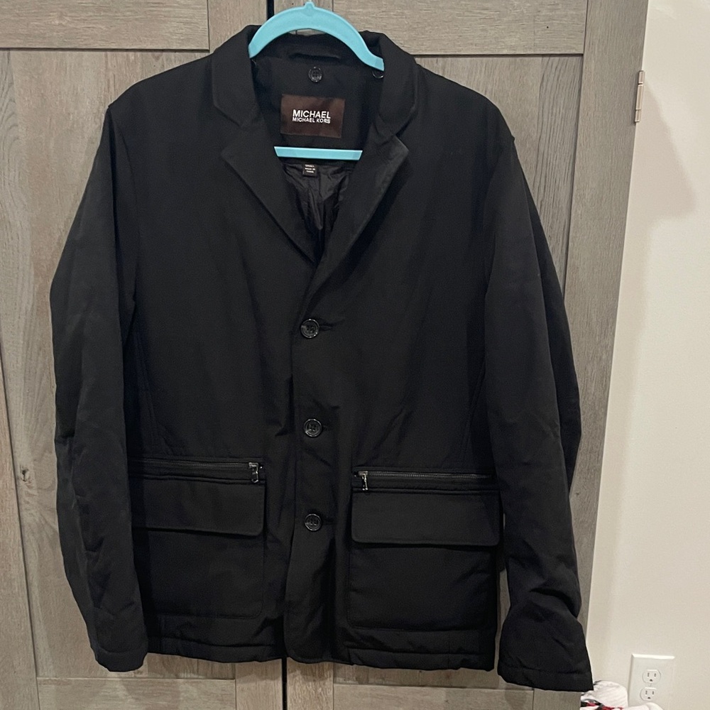 MICHAEL Michael Kors Men's Dark Jacket